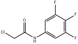 Acetamide, 2-chloro-N-(3,4,5-trifluorophenyl)- 结构式