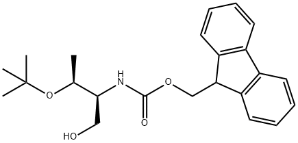 FMOC-D-THREONINOL(TBU) 结构式