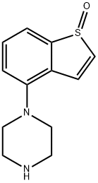 1-(1-氧代苯并[B]噻吩-4-基)-哌嗪 结构式