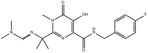Raltegravir USP Impurity C 结构式