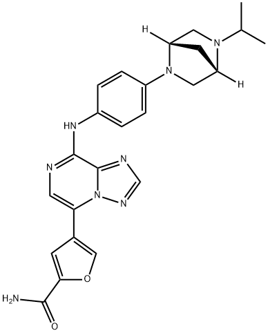 化合物 GLPG0259 A 结构式