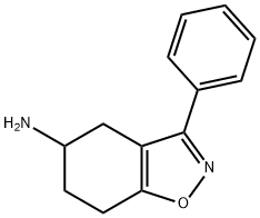 3-phenyl-4,5,6,7-tetrahydrobenzo[d]isoxazol-5-amine 结构式