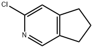 3-氯-6,7-二氢-5H-环戊并[C]吡啶 结构式