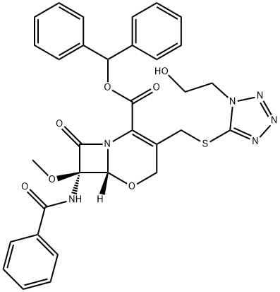 氟氧头孢杂质2 结构式