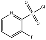 3-氟吡啶-2-磺酰氯 结构式