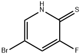 5-溴-3-氟吡啶-2(1H)-硫酮 结构式