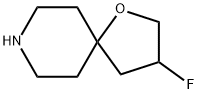 3-氟-1-氧杂-8-氮杂螺[4.5]癸烷 结构式