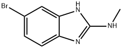 6-bromo-N-methyl-1H-benzo[d]imidazol-2-amine 结构式