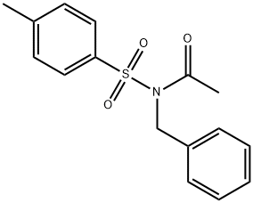 Acetamide, N-[(4-methylphenyl)sulfonyl]-N-(phenylmethyl)- 结构式