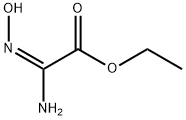 (E)-2-氨基-2-羟基亚胺基)乙酸乙酯 结构式