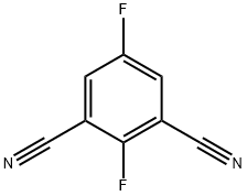 2,5-二氟间二苯腈 结构式