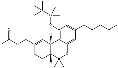 (6aR-trans)-1-[(tert-Butyl)diMethylsilyloxy]-6a,7,8 结构式