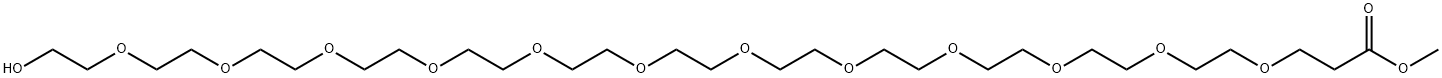 十二乙二醇单甲醚丙酸 结构式