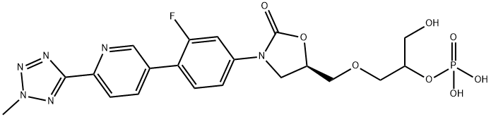 磷酸特地唑胺过烷基化磷酸化杂质 结构式