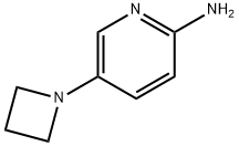 2-Pyridinamine, 5-(1-azetidinyl)- 结构式