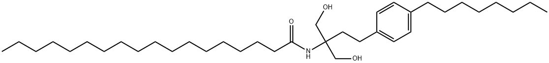 芬戈莫德硬脂酸酯酰胺 结构式