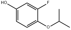 3-氟-4-异丙氧基苯酚 结构式