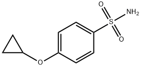 4-环丙氧基苯磺酰胺 结构式