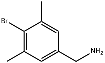 Benzenemethanamine, 4-bromo-3,5-dimethyl- 结构式