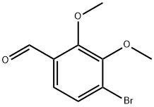 Benzaldehyde, 4-bromo-2,3-dimethoxy- 结构式