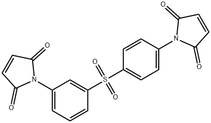 4,4- BISMALEIMIDODIPHENYL SULFONE(44DDS/BMI) 结构式