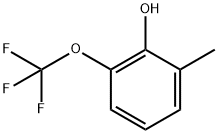 Phenol, 2-methyl-6-(trifluoromethoxy)- 结构式