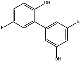 [1,1'-Biphenyl]-2,3'-diol, 5'-bromo-5-fluoro-