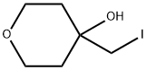 4-(碘甲基)四氢-2H-吡喃-4-醇 结构式