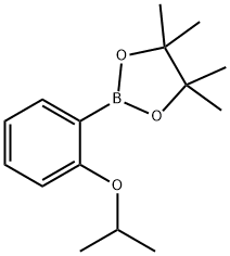 1,3,2-Dioxaborolane, 4,4,5,5-tetramethyl-2-[2-(1-methylethoxy)phenyl]- 结构式