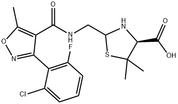 FLUCLOXACILLIN 结构式