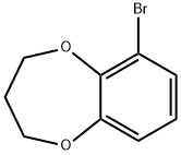 2H-1,5-Benzodioxepin, 6-bromo-3,4-dihydro- 结构式