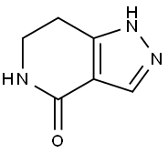 1,5,6,7-四氢-4H-吡唑并[4,3-C]吡啶-4-酮 结构式