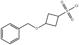 3-(苄氧基)环丁烷-1-磺酰氯 结构式