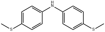 Benzenamine, 4-(methylthio)-N-[4-(methylthio)phenyl]- 结构式