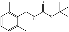 叔-丁基 2,6-二甲基苯甲基氨基甲酯 结构式