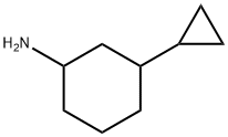 Cyclohexanamine, 3-cyclopropyl- 结构式