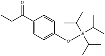 4-三异丙氧基苯丙酮 结构式