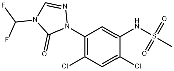 Desmethyl Sulfentrazone 结构式