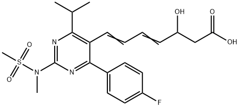 瑞舒伐他汀4,5-脱水酸钠盐 结构式