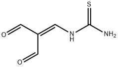 Thiourea, N-(2-formyl-3-oxo-1-propen-1-yl)- 结构式