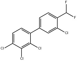 1,1'-Biphenyl, 2,3,3',4-tetrachloro-4'-(difluoromethyl)-