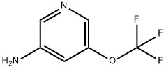 5-(三氟甲氧基)吡啶-3-胺 结构式