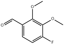 Benzaldehyde, 4-fluoro-2,3-dimethoxy- 结构式