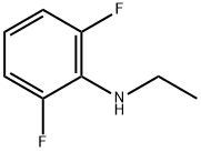 BENZENAMINE, N-ETHYL-2,6-DIFLUORO- 结构式