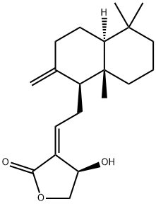 异姜花素 D 结构式