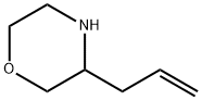 Morpholine, 3-(2-propen-1-yl)- 结构式