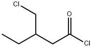 Pentanoyl chloride, 3-(chloromethyl)- 结构式