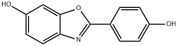 6-Benzoxazolol, 2-(4-hydroxyphenyl)- 结构式