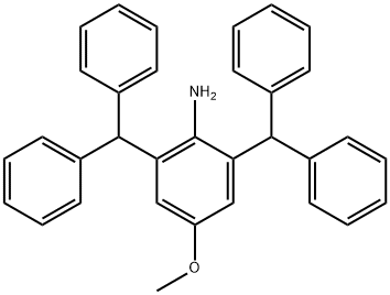 2,6-Diphenylmethyl-4- methoxyaniline 结构式
