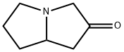 1H-Pyrrolizin-2(3H)-one, tetrahydro- 结构式